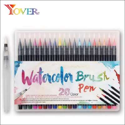 20pcs Watercolor Brush Pen