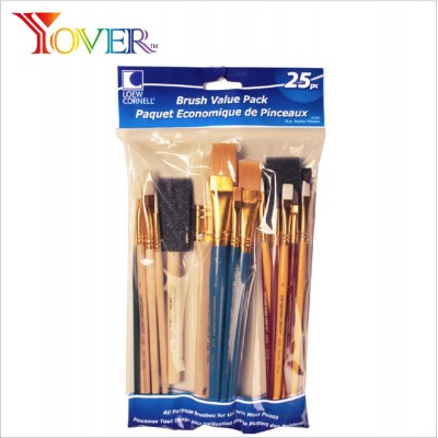 25pcs Super Value Pack Artist Brush Set