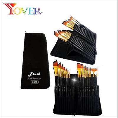 Hot Sale 15pcs Artist Paint Brush Set