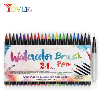 24pcs Watercolor Brush Pen